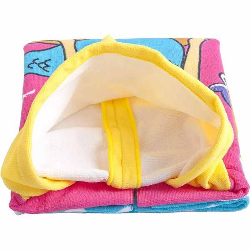 Jucarii, Copii si Bebe - Igiena si ingrijire - Baia bebelusului - Prosoape si halate de baie copii - Prosop de Baie Mercaton, Pentru Copii, Tip Halat, din Microfibra, Model cu Sirena, 250 g/m², 58 x 57 cm - Infinity.ro