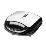 Electronice si Electrocasnice - Electrocasnice bucatarie - Preparare paine - Sandwich-maker - Sandwich-maker 4 in 1 Gallet Torcy CRO 616, 700W, 4 tipuri de placi detasabile - Infinity.ro