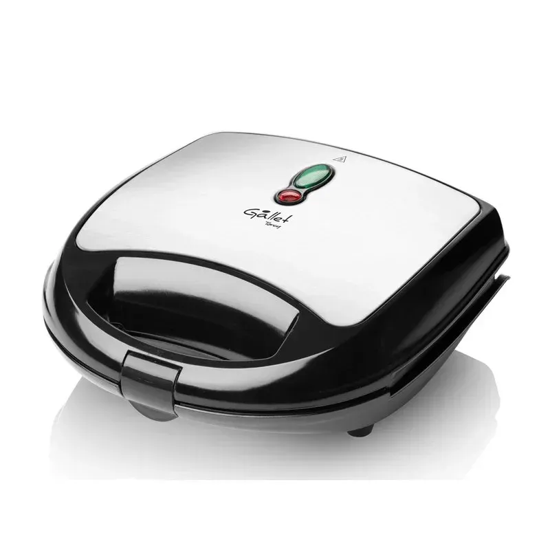 Electronice si Electrocasnice - Electrocasnice bucatarie - Preparare paine - Sandwich-maker - Sandwich-maker 4 in 1 Gallet Torcy CRO 616, 700W, 4 tipuri de placi detasabile - Infinity.ro