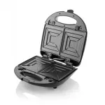 Electronice si Electrocasnice - Electrocasnice bucatarie - Preparare paine - Sandwich-maker - Sandwich-maker 4 in 1 Gallet Torcy CRO 616, 700W, 4 tipuri de placi detasabile - Infinity.ro