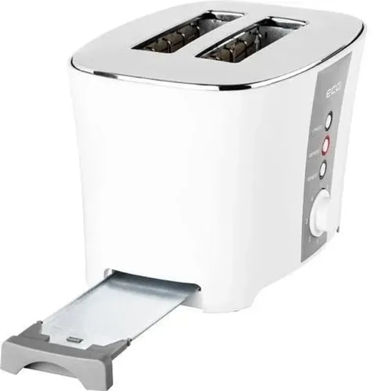 Electronice si Electrocasnice - Electrocasnice bucatarie - Preparare paine - Prajitoare de paine - Prajitor de paine ECG ST 818, 800W, reincalzire, dezghetare, anulare, 2 felii - Infinity.ro