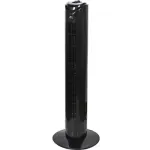 Electronice si Electrocasnice - Climatizare si sisteme de incalzire - Aparate racire aer - Ventilatoare - Ventilator turn LENTZ 800425, 45W, 81cm, 3 viteze, oscilatie, negru - Infinity.ro