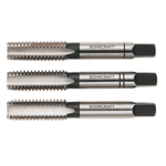 Casa si Gradina - Constructii - Scule electrice si accesorii - Accesorii pentru frezare - 4100 Tarozi pentru filetare manuala, pas normal, DIN 352, HSS-G, 3 buc/set, DIM M 18 x 2.50 mm - Infinity.ro