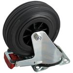 Casa si Gradina - Constructii - Depozitare, transport si protectie - Organizatoare si cutii scule - Roata pivotanta cu frana, DIM 125 - Infinity.ro