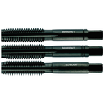 Casa si Gradina - Constructii - Scule electrice si accesorii - Accesorii pentru frezare - 4110 Tarozi pentru filetare manuala, pas normal, DIN 352, HSS-E (5% Co) VAP, 3 buc/set, DIM M 4 - Infinity.ro