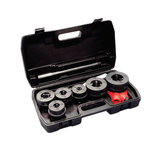 Auto si Moto - Reparatii si depanare - Scule auto - Scule si truse auto - 63025 Trusa de filetat BSPT, DIM 1/2''-1'' - Infinity.ro