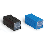 Casa si Gradina - Constructii - Depozitare, transport si protectie - Organizatoare si cutii scule - Modul plastic cu capac, DIM 50x120x50 albastru - Infinity.ro