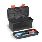 Casa si Gradina - Constructii - Depozitare, transport si protectie - Organizatoare si cutii scule - Cutie plastic neagra Maestro 19'' - Infinity.ro