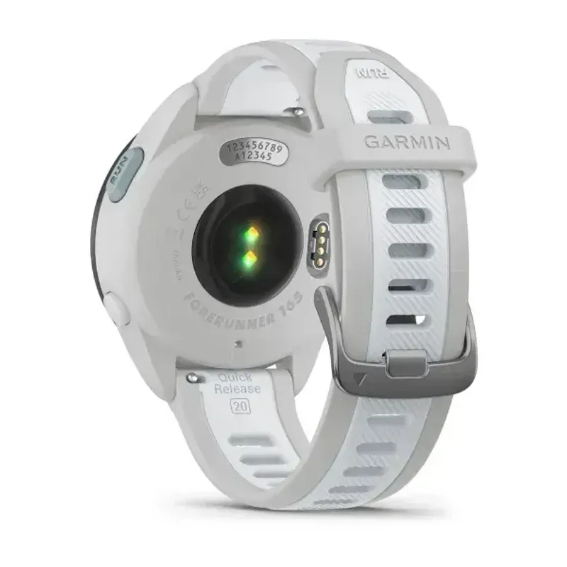 Laptop, Telefoane si Tablete - Wearables si gadgeturi - Wearables - Smartwatch-uri - Ceas Garmin Forerunner 165, Grey/White - Infinity.ro