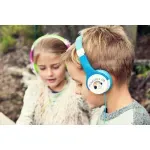 TV, Audio-Video si Foto - Portabile audio - Casti audio - Casti audio pentru baieti GoGEN MAXISLECHYB, volum limitat 90 dB, 8 autocolante - Infinity.ro
