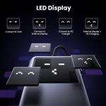 PC, gaming si accesorii - Retelistica - Hub-uri - Hub USB-C UGREEN UNO, 10Gbps, HDMI 4K@60Hz, Afisaj LED Inteligent, 2xUSB-A, 2xUSB-C, PD 100 W, Compatibiliate Universala - Infinity.ro