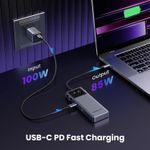 PC, gaming si accesorii - Retelistica - Hub-uri - Hub USB-C UGREEN UNO, 10Gbps, HDMI 4K@60Hz, Afisaj LED Inteligent, 2xUSB-A, 2xUSB-C, PD 100 W, Compatibiliate Universala - Infinity.ro