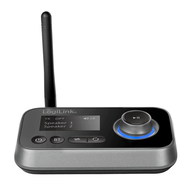 Auto si Moto - Electronice auto - Multimedia auto - Receptor audio, LogiLink, Bluetooth, Negru - Infinity.ro