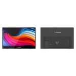 PC, gaming si accesorii - Desktop PC & monitoare - Monitoare - Monitor portabil Verbatim 15.6", Full HD 1920x1080, IPS, USB-C, Negru, set cu cabluri - Infinity.ro
