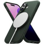 Laptop, Telefoane si Tablete - Telefoane mobile si accesorii - Accesorii Telefoane - Huse telefoane - Husa pentru iPhone 16, H75, Poliuretan, Dark Green - Infinity.ro