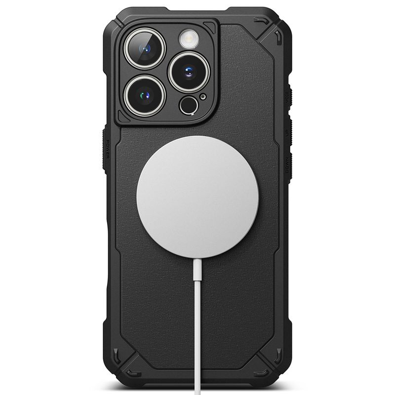 Laptop, Telefoane si Tablete - Telefoane mobile si accesorii - Accesorii Telefoane - Huse telefoane - Husa pentru iPhone 16 Pro Max, H77, Policarbonat, Black - Infinity.ro