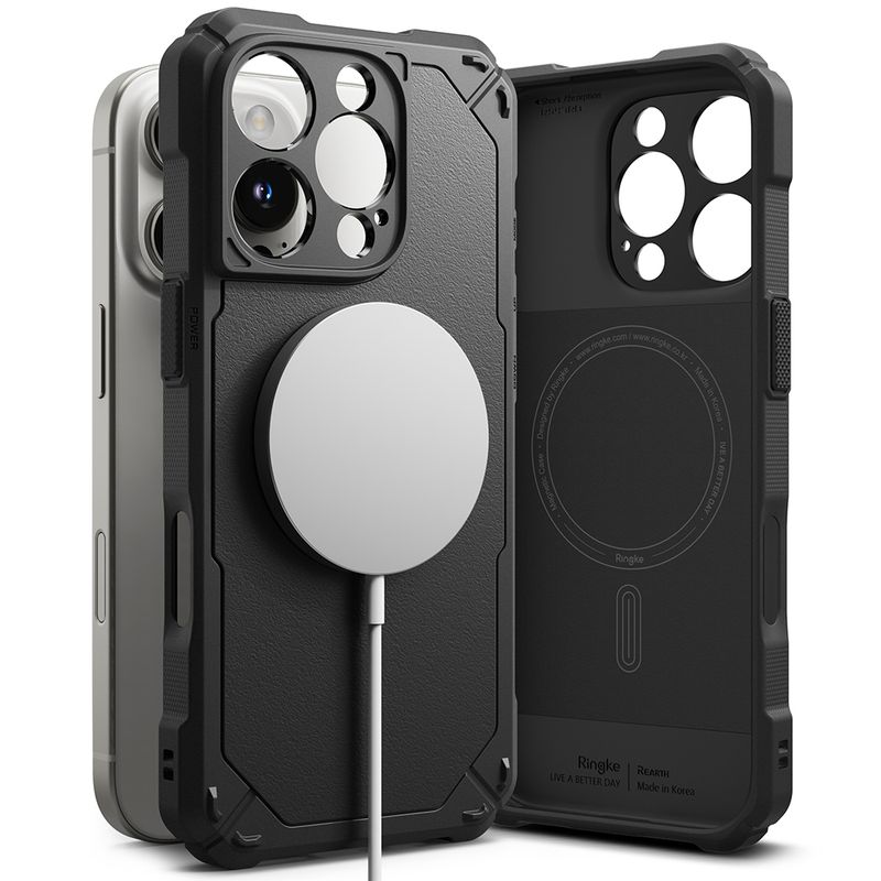 Laptop, Telefoane si Tablete - Telefoane mobile si accesorii - Accesorii Telefoane - Huse telefoane - Husa pentru iPhone 16 Pro Max, H77, Policarbonat, Black - Infinity.ro
