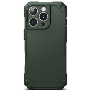 Husa pentru iPhone 16 Pro, H78, Policarbonat, Dark Green