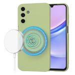 Laptop, Telefoane si Tablete - Telefoane mobile si accesorii - Accesorii Telefoane - Huse telefoane - Husa pentru Samsung Galaxy A15 4G/A15 5G, V36, Panza, Matcha - Infinity.ro