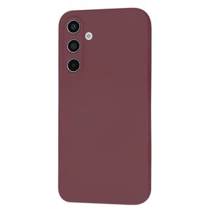 Husa pentru Samsung Galaxy A55 5G, V41, Panza, Plum Red
