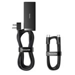 Laptop, Telefoane si Tablete - Telefoane mobile si accesorii - Accesorii Telefoane - Incarcatoare telefoane - Incarcator/Cablu de alimentare GaN3 Pro 100W, P75, Policarbonat, Black - Infinity.ro