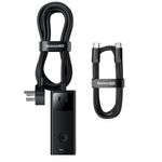 Laptop, Telefoane si Tablete - Telefoane mobile si accesorii - Accesorii Telefoane - Incarcatoare telefoane - Incarcator 3xAC, 2xUSB, 2x Type-C, 65W, Cablu 100W, P82, Policarbonat, Baseus PSLA020101, P82, Policarbonat, Black - Infinity.ro