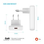 Laptop, Telefoane si Tablete - Telefoane mobile si accesorii - Accesorii Telefoane - Incarcatoare telefoane - Incarcator EU, Type-C, 30W, L58, Policarbonat, Fixed Slim FIXCG30S C WH, L58, Policarbonat, White - Infinity.ro