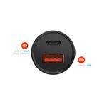 Laptop, Telefoane si Tablete - Telefoane mobile si accesorii - Accesorii Telefoane - Incarcatoare telefoane - Incarcator pentru Masina, USB, Type-C, 20W, L61, Fixed FIXCC20N CU BK, L61, Black - Infinity.ro