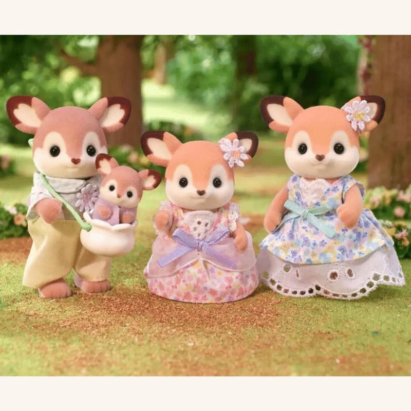 Jucarii, Copii si Bebe - Jucarii si jocuri - Figurine - Figurine Sylvanian Families-Familia Caprioarelor - Infinity.ro