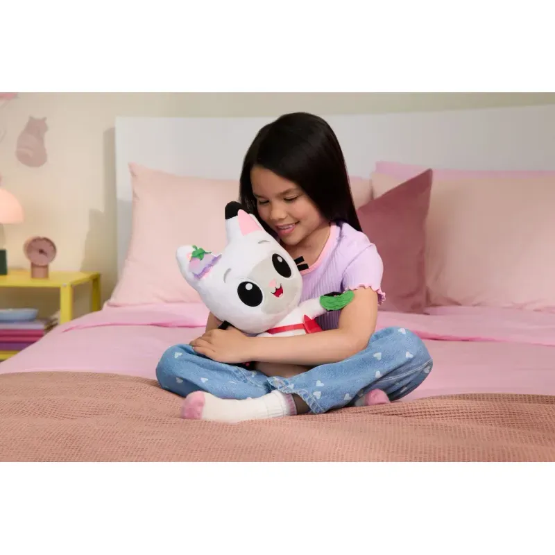 Jucarii, Copii si Bebe - Jucarii si jocuri - Jucarii de plus - Gabbys Dollhouse Filmul Pisica Interactiva Pandy Paws De Plus - Infinity.ro