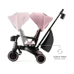 Jucarii, Copii si Bebe - Jucarii si jocuri - Jucarii de exterior - Triciclete - Tricicleta Kinderkraft Jazz 2, Pink - Infinity.ro