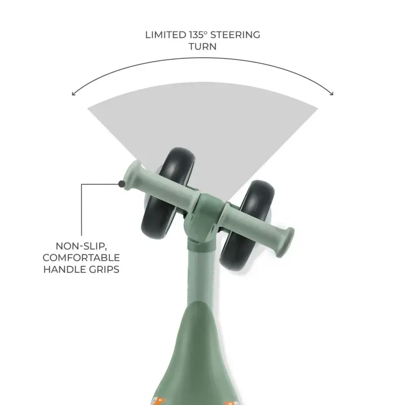 Sport si Outdoor - Ciclism - Biciclete pentru copii - Bicicleta Echilibru Cutie Flash, Green - Infinity.ro