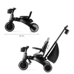 Jucarii, Copii si Bebe - Jucarii si jocuri - Jucarii de exterior - Triciclete - Tricicleta Kinderkraft Jazz 2, Grey - Infinity.ro