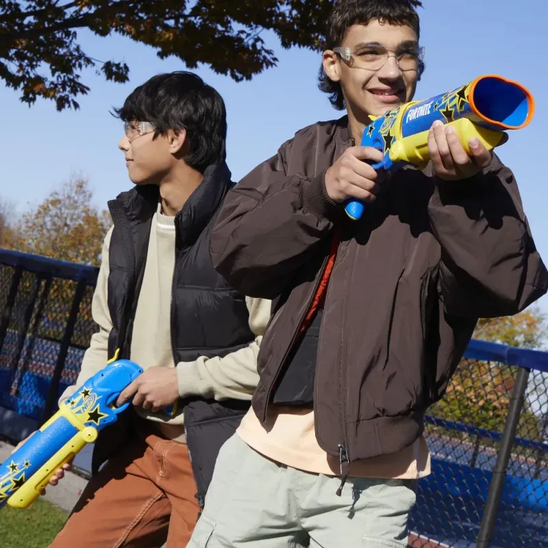 Jucarii, Copii si Bebe - Jucarii si jocuri - Jucarii de rol - Arme de jucarie - Nerf Blaster Fortnite Half Tone Hero - Infinity.ro