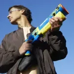 Jucarii, Copii si Bebe - Jucarii si jocuri - Jucarii de rol - Arme de jucarie - Nerf Blaster Fortnite Half Tone Hero - Infinity.ro