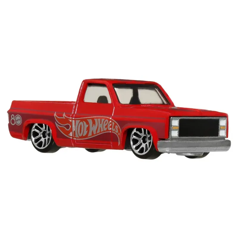 Jucarii, Copii si Bebe - Jucarii si jocuri - Vehicule si jucarii cu telecomanda - Masinute - Hot Wheels Silver Series Aniversarea A 80 De Ani Set 8 Masinute Metalice Scara 1 La 64 - Infinity.ro