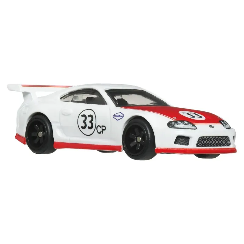 Jucarii, Copii si Bebe - Jucarii si jocuri - Vehicule si jucarii cu telecomanda - Masinute - Hot Wheels Premium Set 2 Masinute Metalice Toyota 2000gt Si Toyota Supra Scara 1 La 64 - Infinity.ro