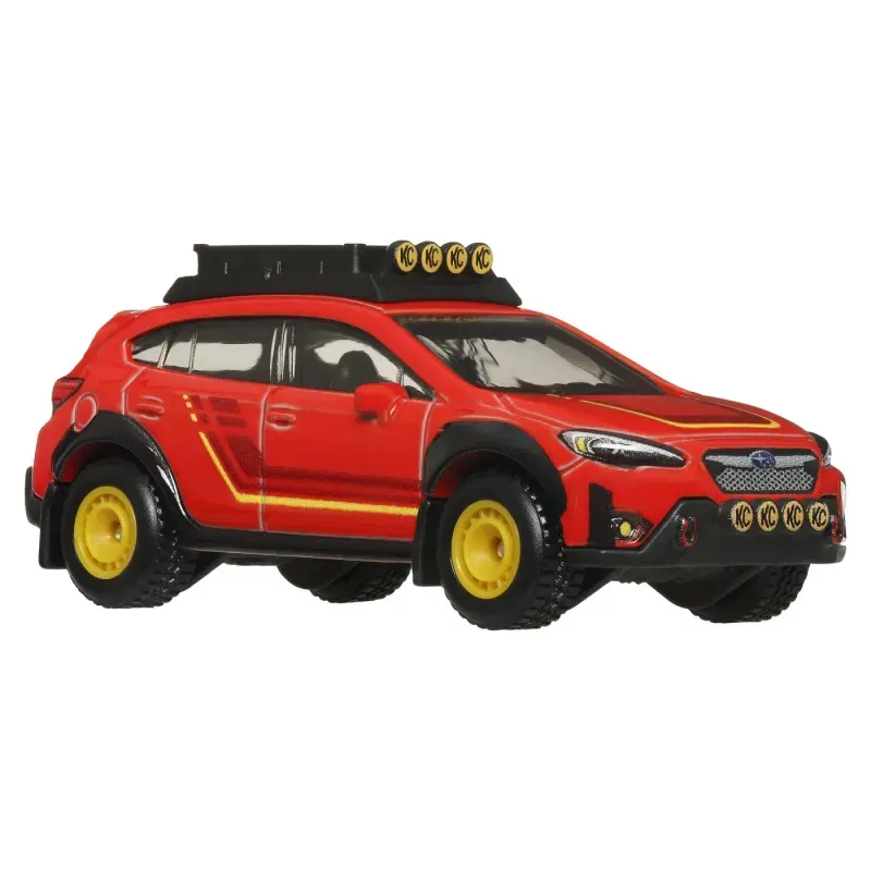 Jucarii, Copii si Bebe - Jucarii si jocuri - Vehicule si jucarii cu telecomanda - Masinute - Hot Wheels Premium Set 2 Masinute Metalice Subaru Crosstrek Si Toyota 4runner  2018 Scara 1 La 64 - Infinity.ro