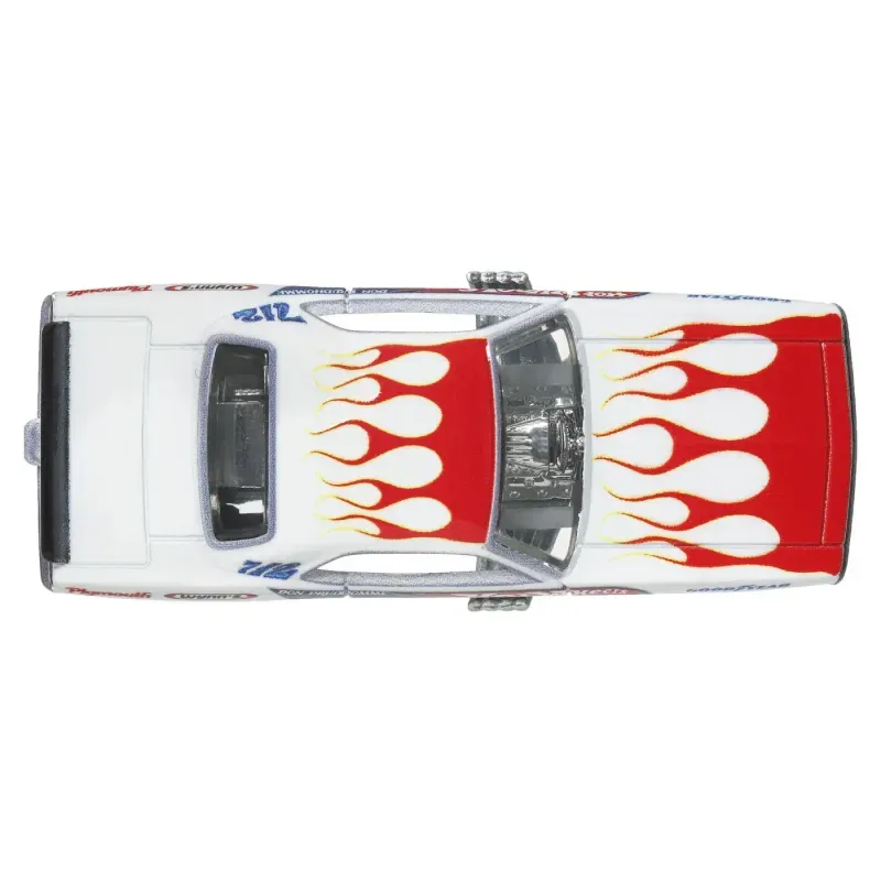 Jucarii, Copii si Bebe - Jucarii si jocuri - Vehicule si jucarii cu telecomanda - Masinute - Hot Wheels Premium Set 2 Masinute Metalice Plymouth Cuda Fc 72 Si Robn Pinks Scara 1 La 64 - Infinity.ro