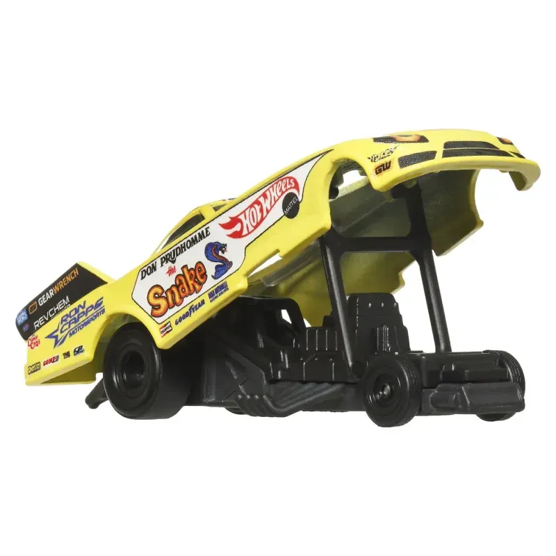 Jucarii, Copii si Bebe - Jucarii si jocuri - Vehicule si jucarii cu telecomanda - Masinute - Hot Wheels Premium Set 2 Masinute Metalice Plymouth Cuda Fc 72 Si Robn Pinks Scara 1 La 64 - Infinity.ro