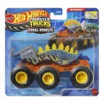Jucarii, Copii si Bebe - Jucarii si jocuri - Vehicule si jucarii cu telecomanda - Masinute - Hot Wheels Monster Truck Big Rigs Masinuta Metalica Cu 6 Roti Motosaurus Scara 1 La 64 - Infinity.ro