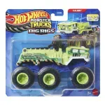Jucarii, Copii si Bebe - Jucarii si jocuri - Vehicule si jucarii cu telecomanda - Masinute - Hot Wheels Monster Truck Big Rigs Masinuta Metalica Cu 6 Roti 5 Alarm Scara 1 La 64 - Infinity.ro