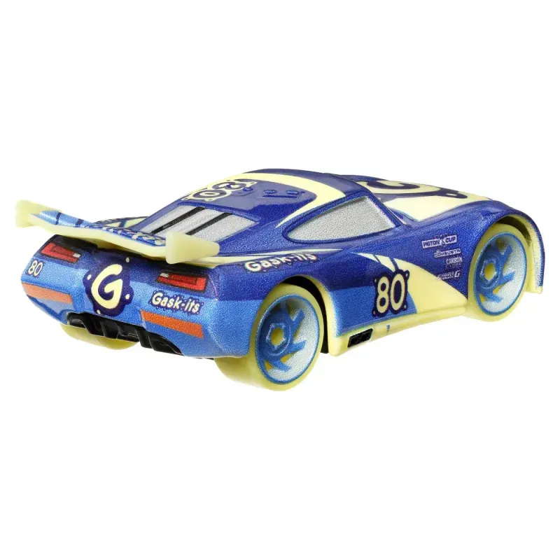 Jucarii, Copii si Bebe - Jucarii si jocuri - Vehicule si jucarii cu telecomanda - Masinute - Cars Glow Racers Masinuta Metalica Dan Carcia Scara 1 La 55 - Infinity.ro