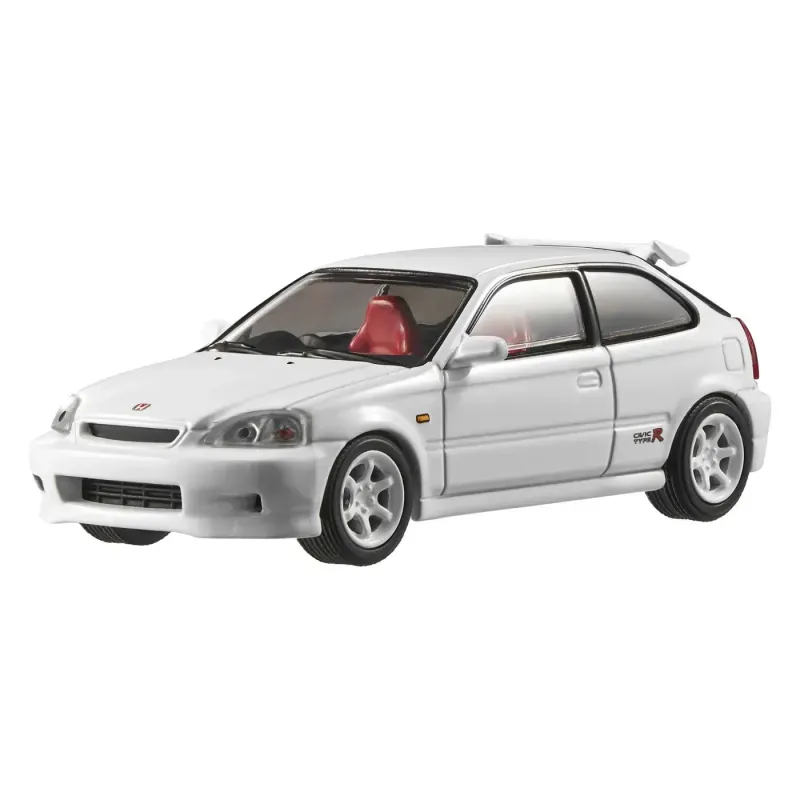 Jucarii, Copii si Bebe - Jucarii si jocuri - Vehicule si jucarii cu telecomanda - Masinute - Hot Wheels Premium Real Riders Masinuta Metalica Honda Civic Type R Ek9 Scara 1 La 43 - Infinity.ro