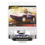 Jucarii, Copii si Bebe - Jucarii si jocuri - Vehicule si jucarii cu telecomanda - Masinute - Hot Wheels Premium Real Riders Masinuta Metalica Porsche 911 Sc Rs Scara 1 La 43 - Infinity.ro