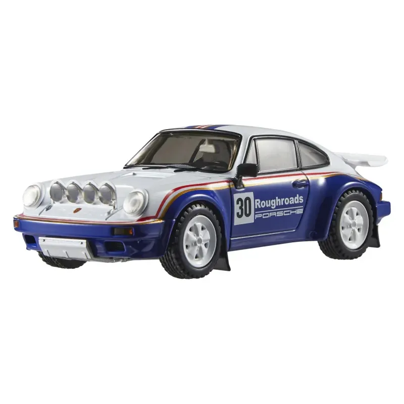 Jucarii, Copii si Bebe - Jucarii si jocuri - Vehicule si jucarii cu telecomanda - Masinute - Hot Wheels Premium Real Riders Masinuta Metalica Porsche 911 Sc Rs Scara 1 La 43 - Infinity.ro