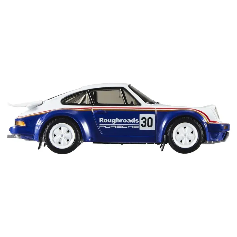 Jucarii, Copii si Bebe - Jucarii si jocuri - Vehicule si jucarii cu telecomanda - Masinute - Hot Wheels Premium Real Riders Masinuta Metalica Porsche 911 Sc Rs Scara 1 La 43 - Infinity.ro