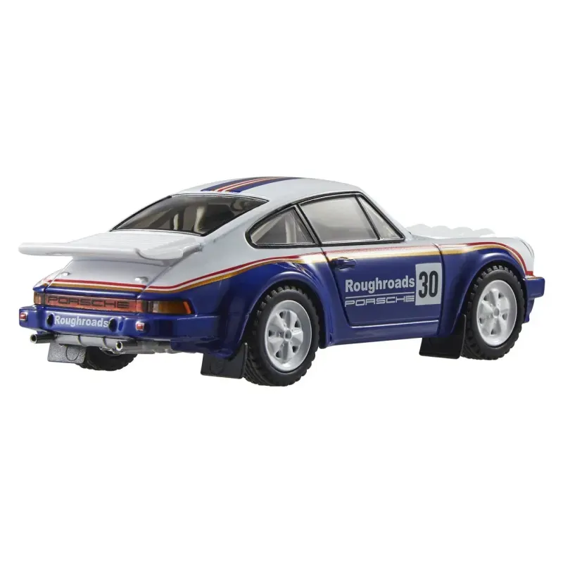 Jucarii, Copii si Bebe - Jucarii si jocuri - Vehicule si jucarii cu telecomanda - Masinute - Hot Wheels Premium Real Riders Masinuta Metalica Porsche 911 Sc Rs Scara 1 La 43 - Infinity.ro