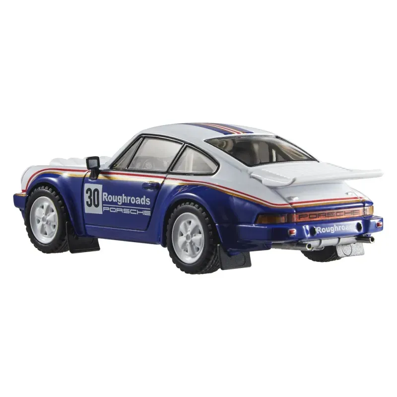 Jucarii, Copii si Bebe - Jucarii si jocuri - Vehicule si jucarii cu telecomanda - Masinute - Hot Wheels Premium Real Riders Masinuta Metalica Porsche 911 Sc Rs Scara 1 La 43 - Infinity.ro