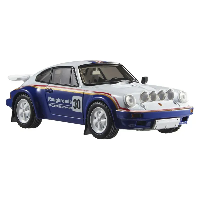 Jucarii, Copii si Bebe - Jucarii si jocuri - Vehicule si jucarii cu telecomanda - Masinute - Hot Wheels Premium Real Riders Masinuta Metalica Porsche 911 Sc Rs Scara 1 La 43 - Infinity.ro